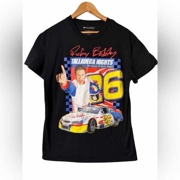 Talladega Nights Other - Talladega Nights The Ballad of Ricky Bobby Movie Graphic Tee Shirt Size Medium